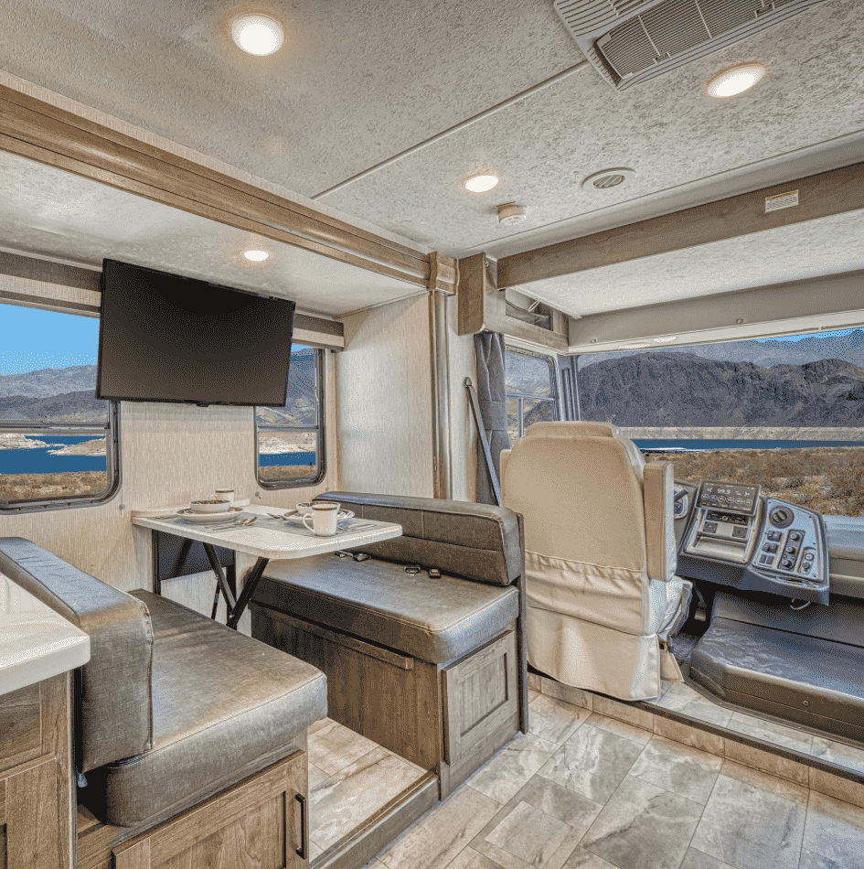 Dining Area Class A Family Sleeper Dining Area