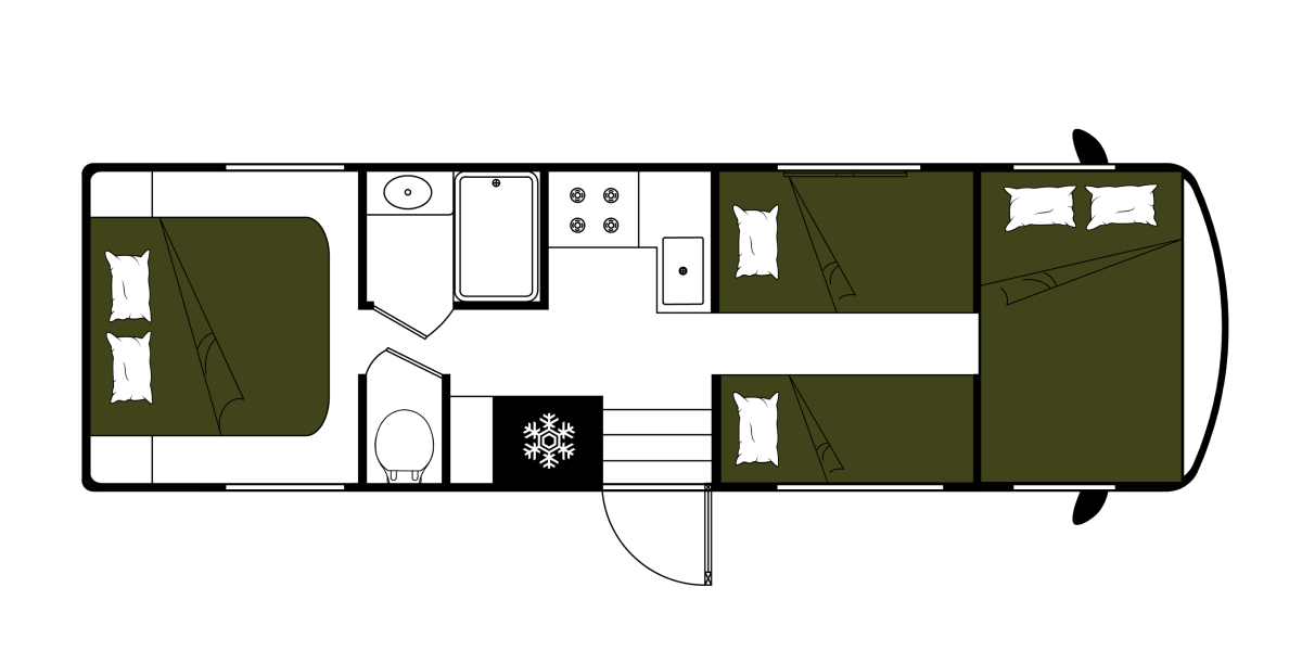 Night Nighttime Floorplan