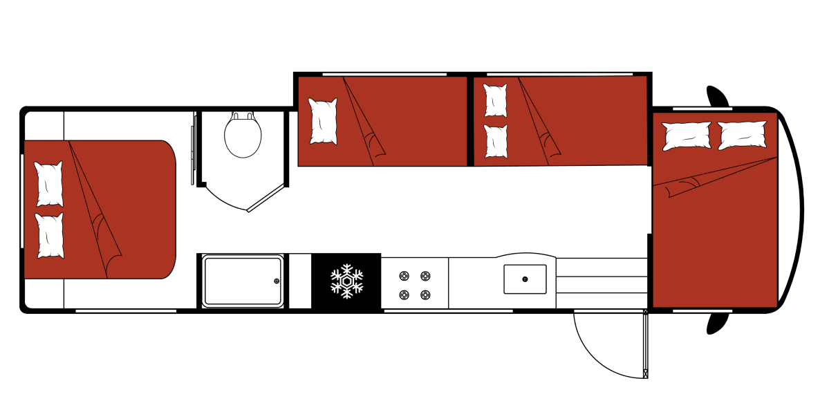 Night Nighttime Floorplan