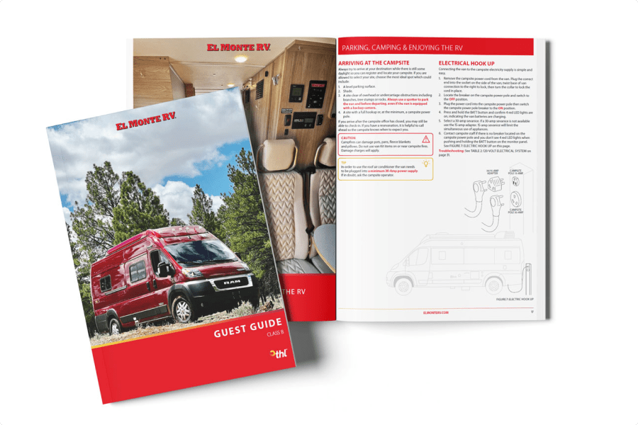 Class B Camper Van Guest Guide