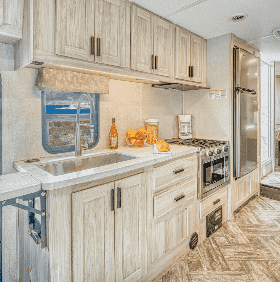 Kitchen Class C Family Sleeper Kitchen