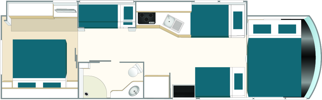 Class A Luxury Sleeper (AF) for Rent Class A Luxury Sleeper (AF) for Rent