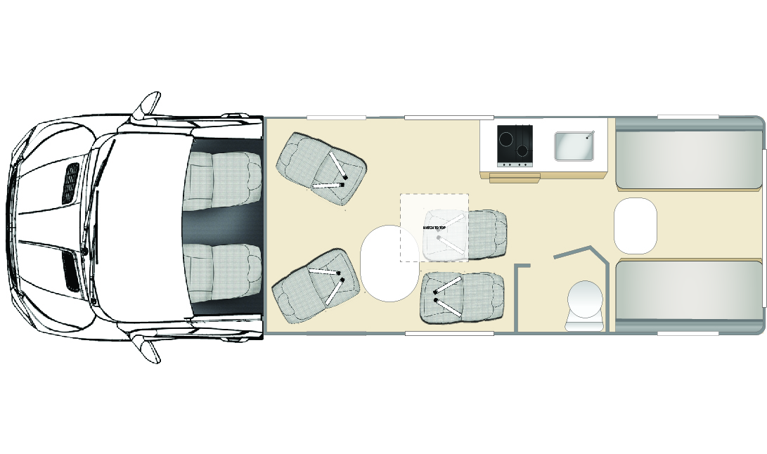 Class B Camper Van (K)